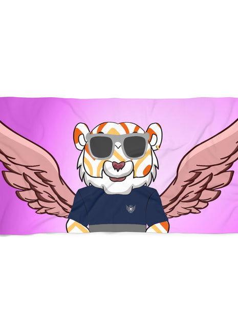 Lionsgala soft pink beach towel for comfort and style