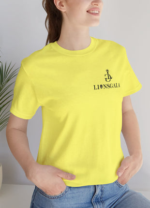 Lionsgala classic unisex jersey short sleeve tee | Soft Cotton T-Shirt