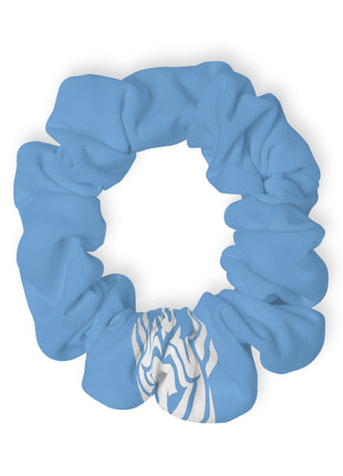 Lionsgala light blue scrunchie with elastic band