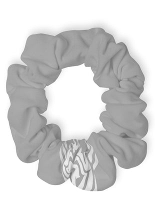 Lionsgala light gray scrunchie with elastic band