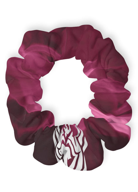 Lionsgala purple smoke scrunchie with elastic band