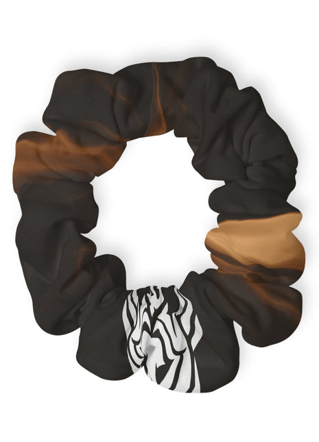 Lionsgala SmokedOut charcoal scrunchie with elastic band