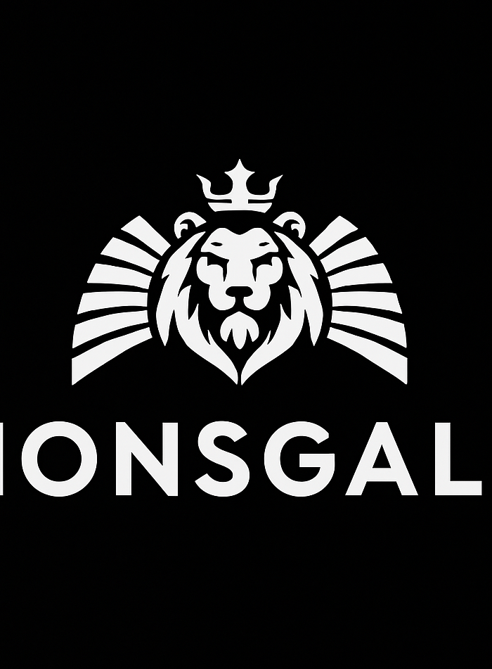 LIONSGALA homepage banner – sneakers, coffee, fashion, NFTs, lionsgala.shop
